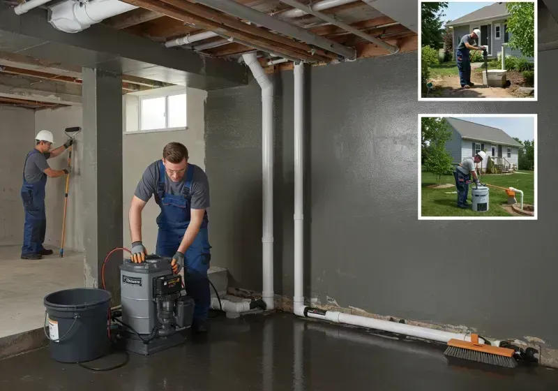 Basement Waterproofing and Flood Prevention process in Henderson, TX